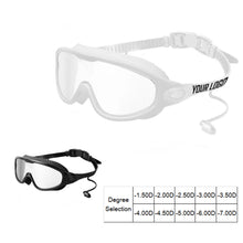 Large Frame Hd Nearsighted Swimming Goggles