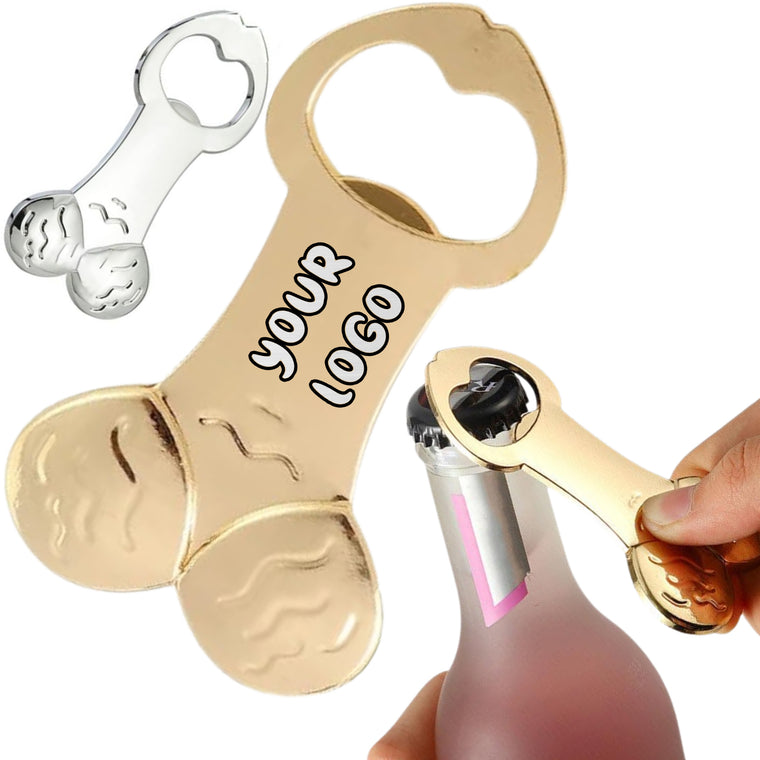 Custom Funny Penis Shape Metal Bottle Opener
