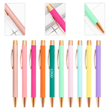 Push-Action Metal Ballpoint Pen