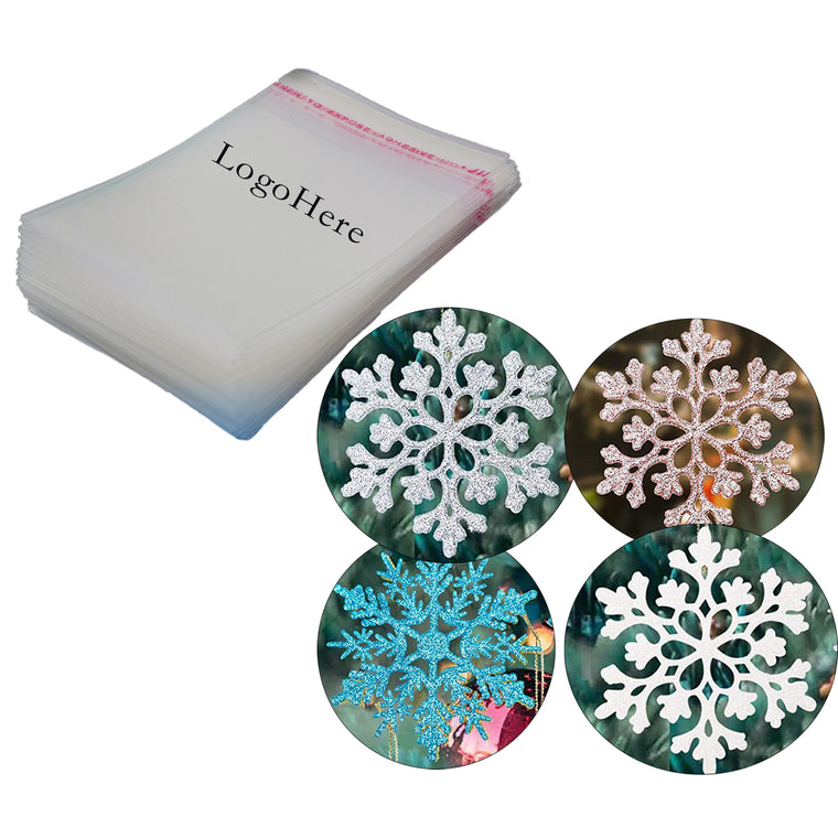 36Pcs Christmas Snowflake Ornaments