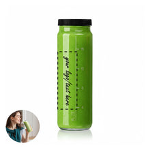 20 Oz Reusable Glass Bottle With Airtight Lid
