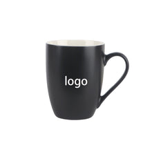 350Ml Black Matte Ceramic Cup