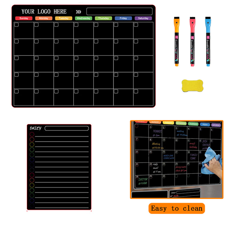 Magnetic Calendar Fridge Magnets