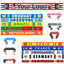 Custom 2026 World Cup Fan Scarves