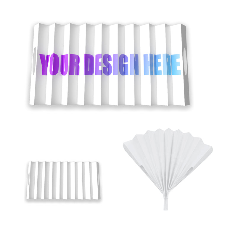 3-In-1 Noise Making Folding Paper Fan