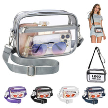 Clear PVC Crossbody Stadium Bag
