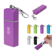 Portable Keychain Mini Metal Ashtray