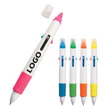 Quatro Pen With Highlighter