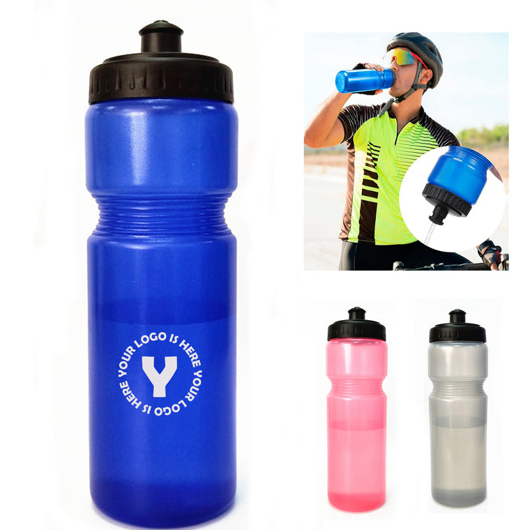 25 Oz Sports Squeeze Water Bottle