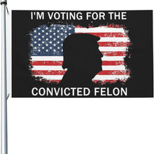 Flag With Heading And Grommets