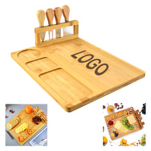 5-Piece Bamboo Cheese Board Set