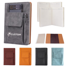 Refillable Lined Leather Journal Notebook