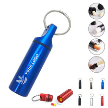 Keychain Medicine Container Pocket Pill Case