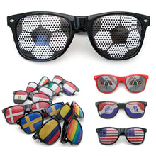 Flag Pinhole Sticker Sunglasses