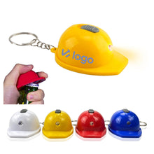 Led Helmet Keychain Bottle Opener