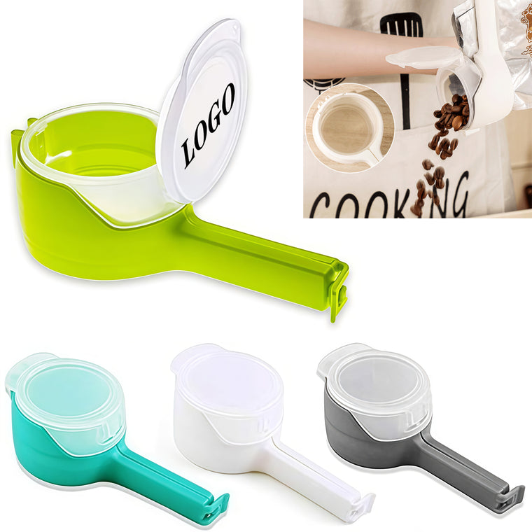 Food Storage Clips with Pour Spouts
