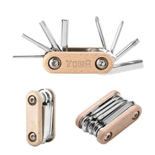 8-In-1 Wooden Foldable Multi-Functional Repair Tool