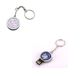 2GB School Badge Usb Flash Disk With Keychain