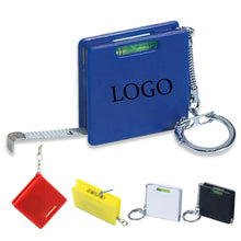 Mini Keychain Steel Tape Bubble Level Measurement
