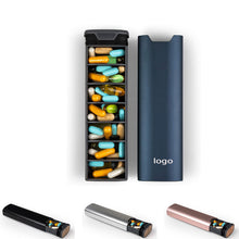 Aluminum Weekly Travel Pill Organizer