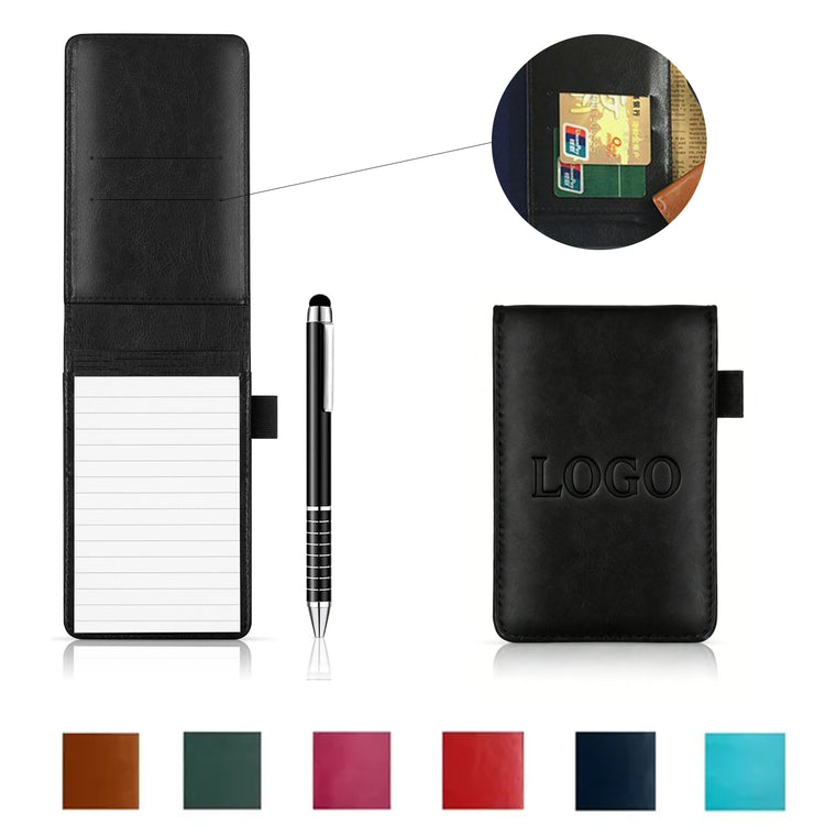 Leather Pocket Notepad Holder