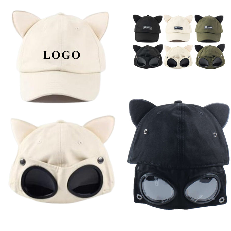 Aviator Hat with Cat Ears