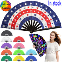 Full Color Custom Large Clap Folding Fan