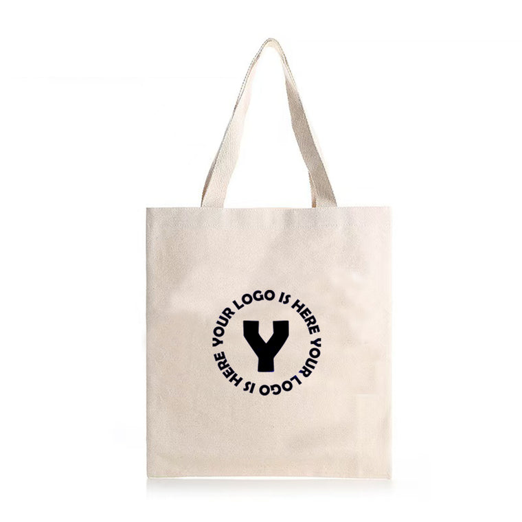 Sturdy Large Canvas Tote Daily Essential Minimalist Style