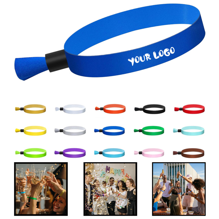 Full Color Custom Cloth Event Wristband