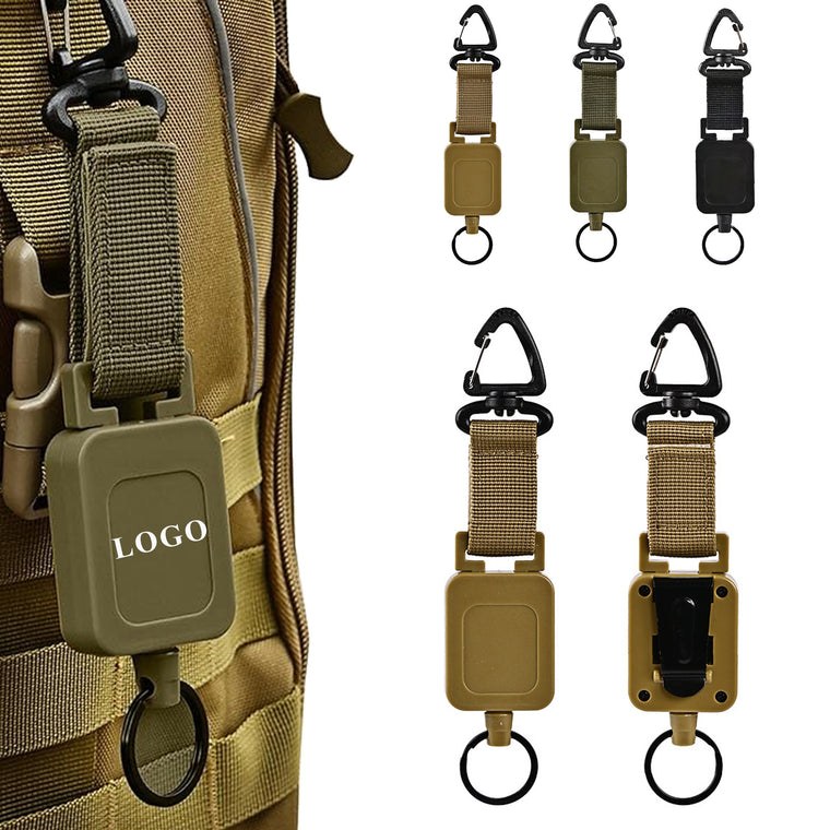 Metal Back Clip And Retractable Wire Rope