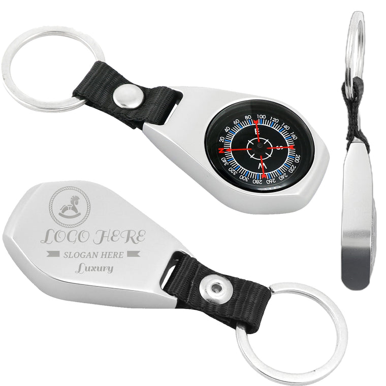 Zinc Alloy Compass Keychain Moq 50 Pcs