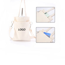 Multi-compartment Tote Canvas Bag