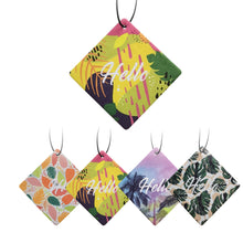 High Density Cotton Paper Car Aromatherapy Tablets