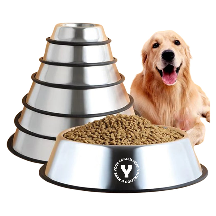 12 Oz Stainless Steel Pet Feeding Bowl