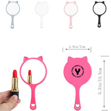 Cat-Shaped Portable Hand Mirror