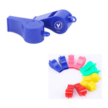 Plastic Whistles with Lanyard