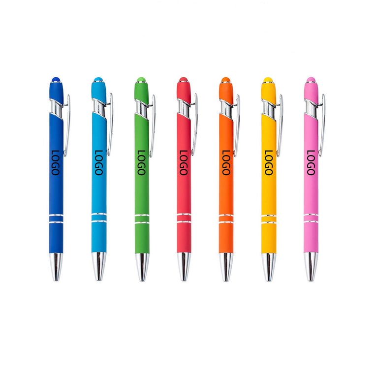 Soft Touch Metal Ballpoint Pen