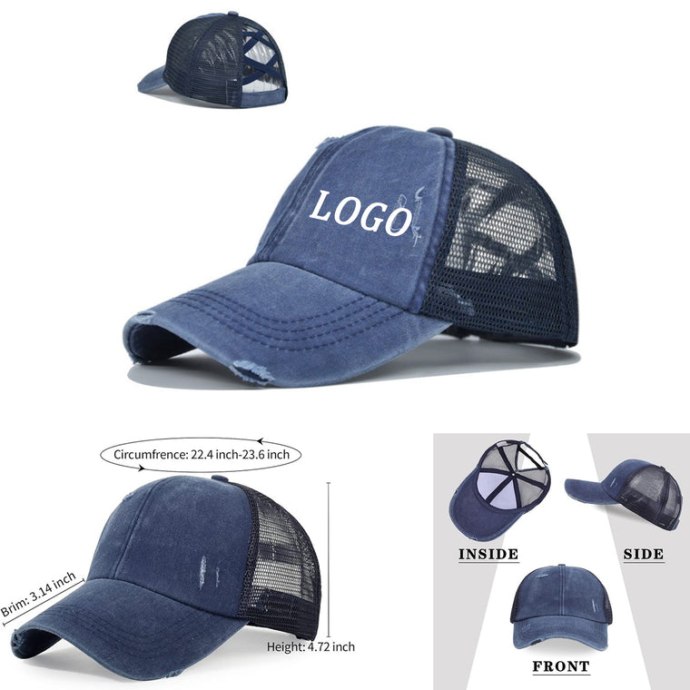 Mesh Ponytail Hat