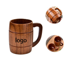 12 Oz. Wooden Beer Mug With Handle