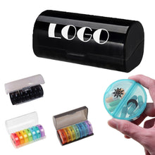 Circular Rainbow Pill Case