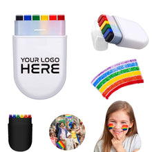 Rainbow Face Paint