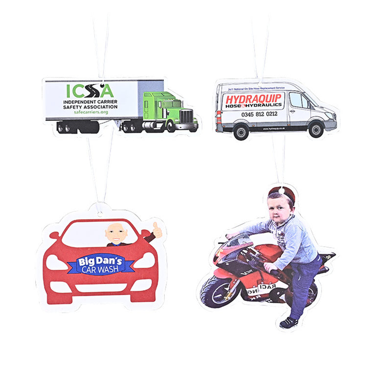 Custom Shaped Paper Car Air Fresheners