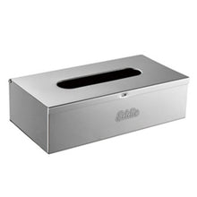 Desktop Stainless Steel Square Tissue Holder