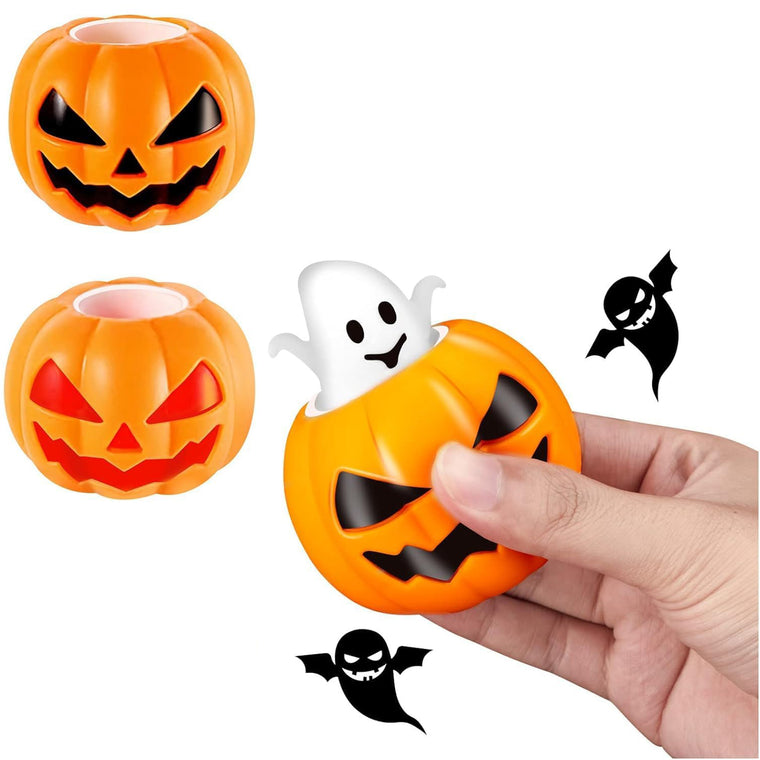 Halloween Pumpkin Head Stress Ball