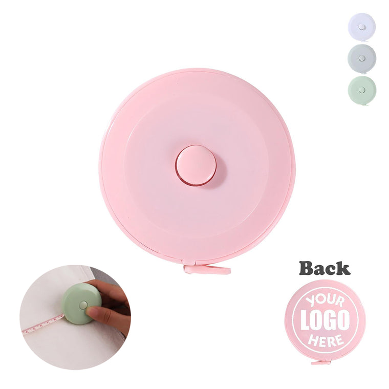 Portable Round Tape Measure With Retractable Design