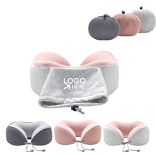 Neck Pillow With Drawstring Storage Bag