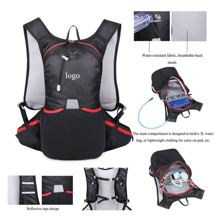 Comfortable Multi-Functional Cycling Reflective Backpack