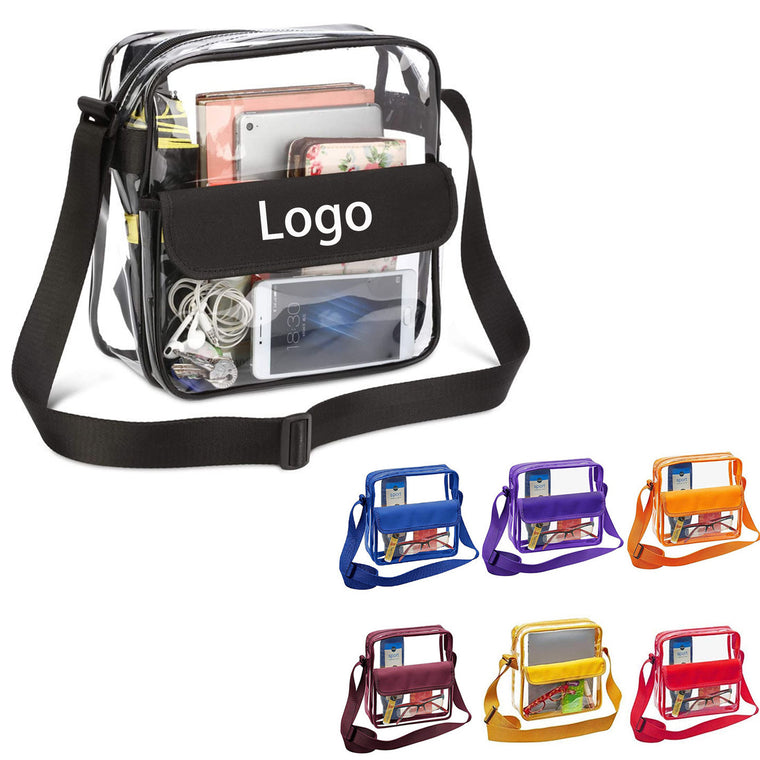 Adjustable Crossbody Clear Bag