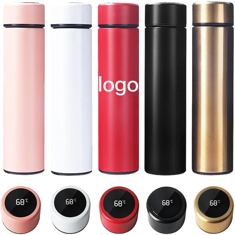 Stainless Steel Smart Thermos Cup