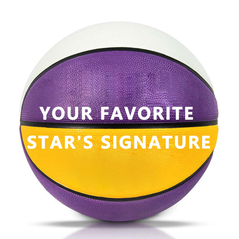 Official Size Autograph Panel Basketball